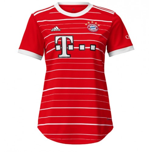 Bayern Munich Hjemmedrakt Kvinner 2022-23 Kortermet Bayern Munich Hjemmedrakt Kvinner 2022-23 Kortermet